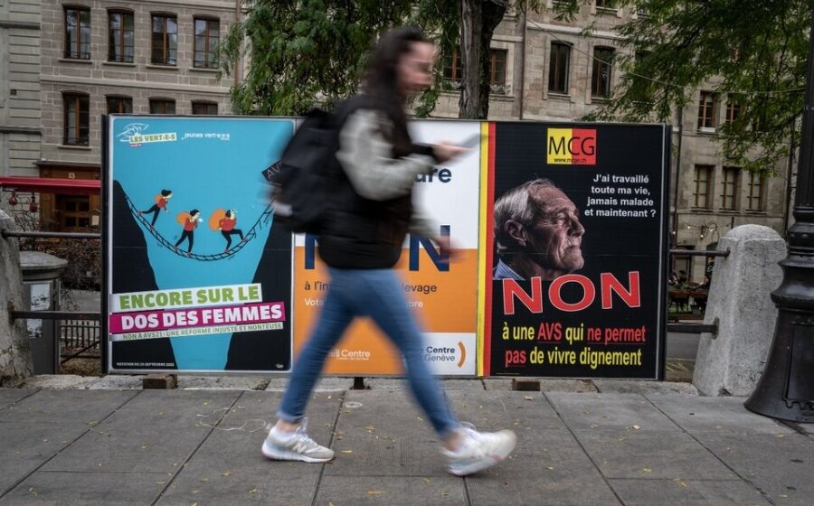 En un referéndum, los suizos aprobaron la reforma jubilatoria