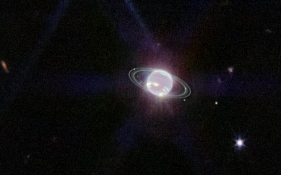 neptumo El telescopio espacial James Webb fotografía los anillos de Neptuno más nítidos que nunca