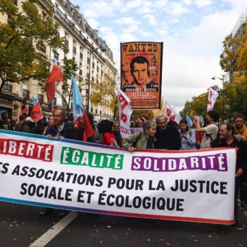 La izquierda convocó a una masiva marcha en París contra el alto costo de vida