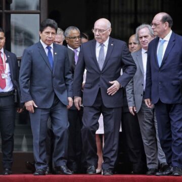 Pedro Castillo denunció ante la OEA que peligra la democracia en Perú