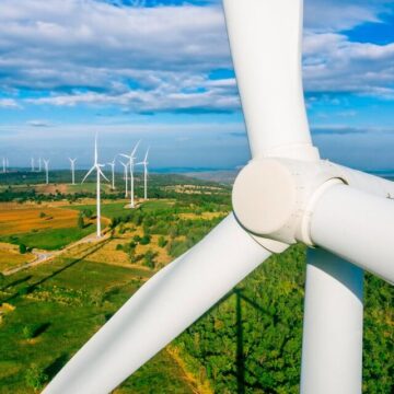 Construcción de la turbina eólica marina más grande del mundo