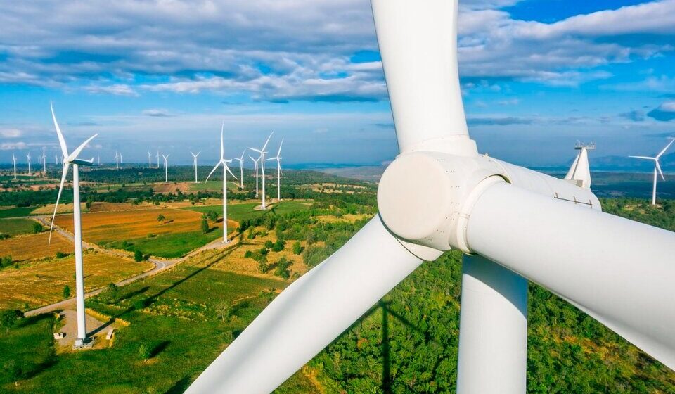 Construcción de la turbina eólica marina más grande del mundo
