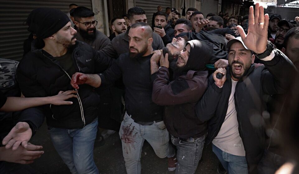 Un ataque israelí dejó a diez palestinos muertos 