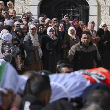 El ejército israelí mató a cinco palestinos