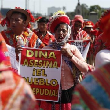 Perú: crecen las protestas contra Dina Boluarte