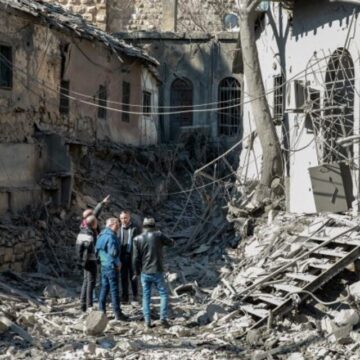 Un bombardeo israelí mató a 15 personas en la ciudad de Damasco