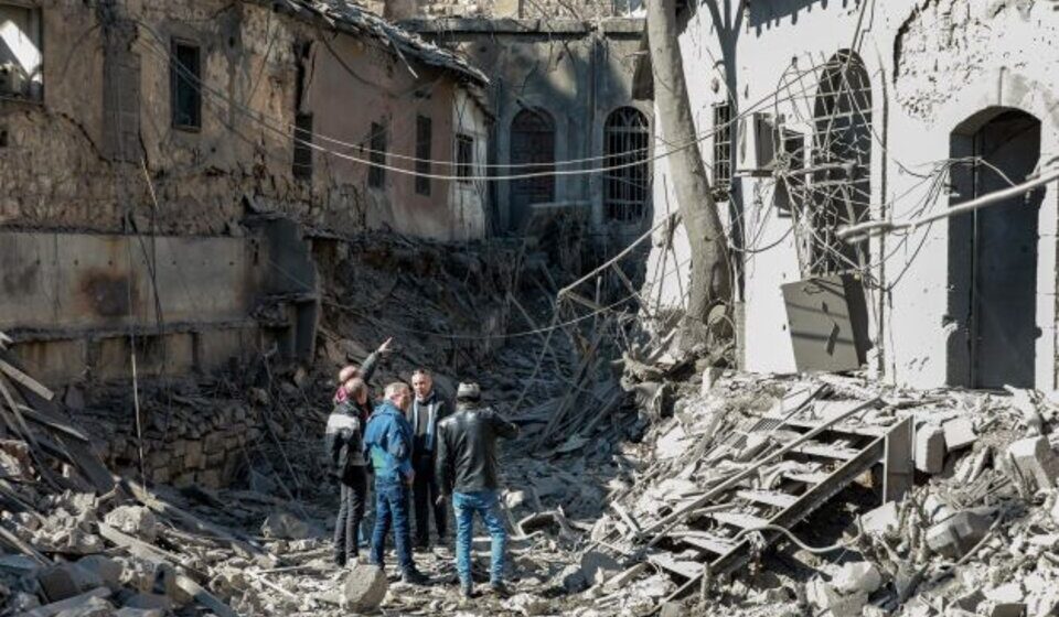 Un bombardeo israelí mató a 15 personas en la ciudad de Damasco