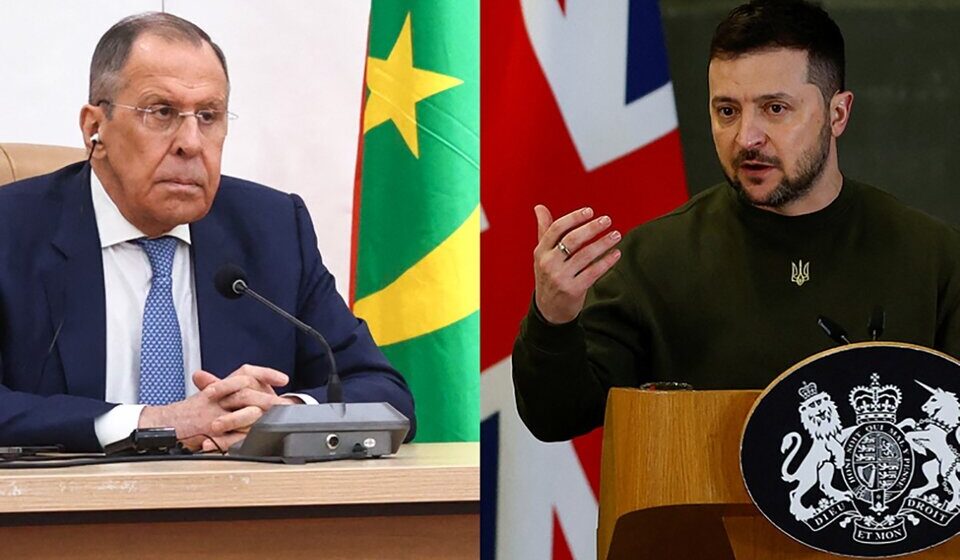 Zelenski visitó el Reino Unido y reclamó aviones de combate para hacer frente a Rusia