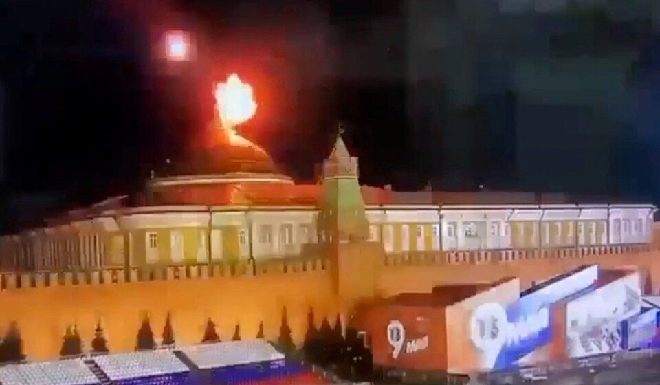 drones Rusia acusó a Ucrania de un “ataque terrorista planificado” contra Putin