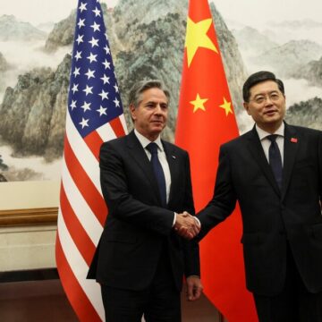 Antony Blinken inició una visita a China para descongelar las relaciones bilaterales