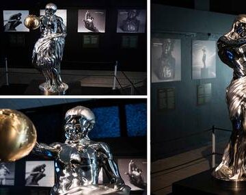 Museo sueco expone escultura creada por IA inspirada en cinco artistas famosos
