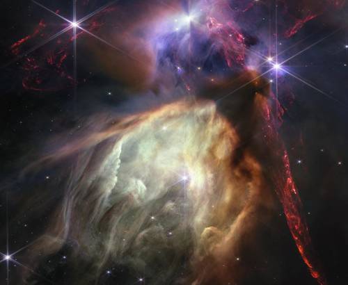 El telescopio James Webb capta imagen del nacimiento de estrellas similares al Sol