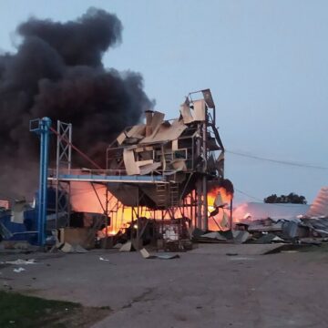 Ucrania puesrto Rusia sigue bombardeando Odesa