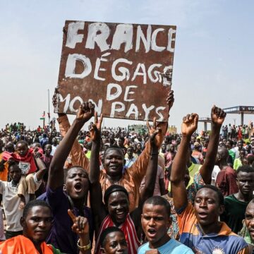 Protestan contra Francia en Niger