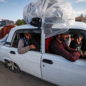 El 83% de la población de Nagorno Karabaj huyó a Armenia
