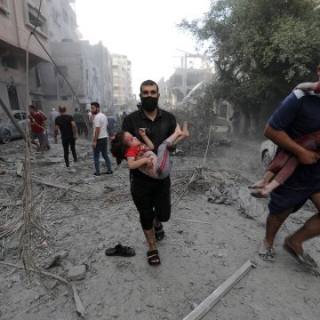 Los ataques de Israel hicieron temblar el suelo de la Franja de Gaza
