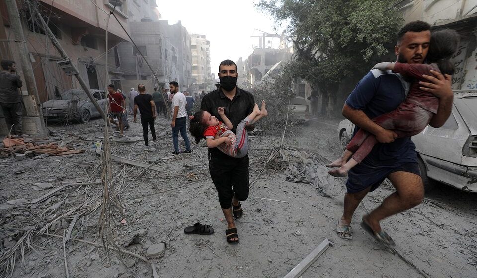 Los ataques de Israel hicieron temblar el suelo de la Franja de Gaza