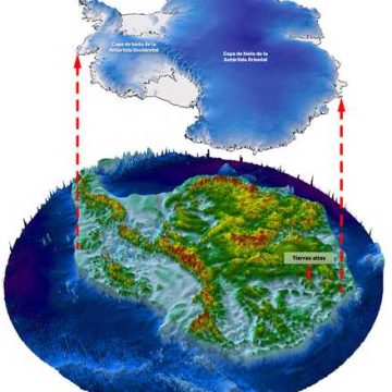 descubren Descubren bajo el hielo un paisaje formado hace 34 millones de años