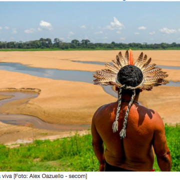 Sequía en la Amazonía