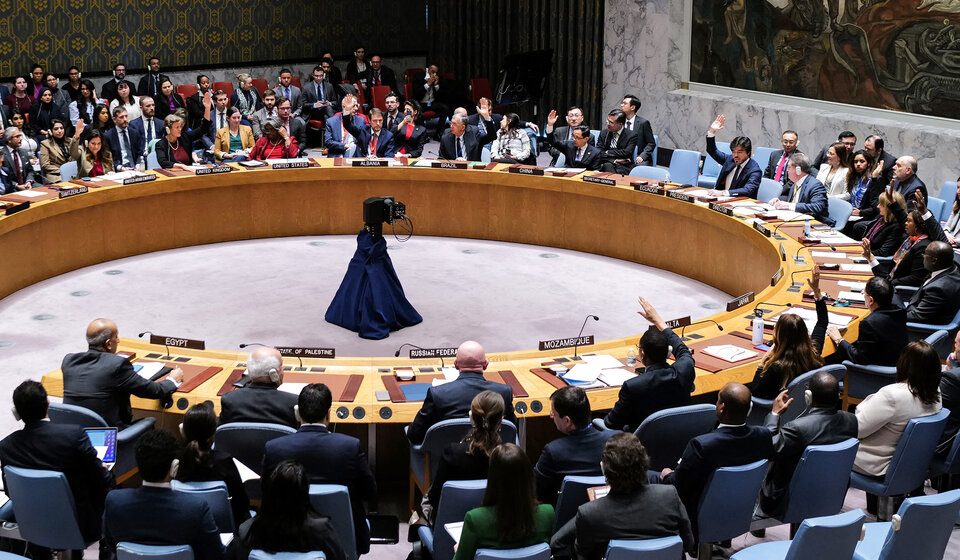 El Consejo de Seguridad de la ONU se apiada de Gaza