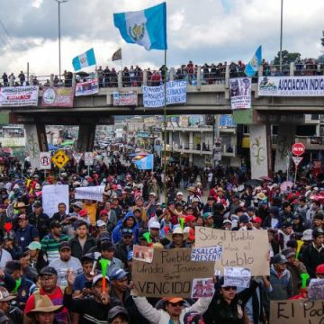 La otra Guatemala vuelve por la democracia