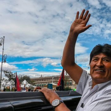 Evo Morales candidato a Presidente