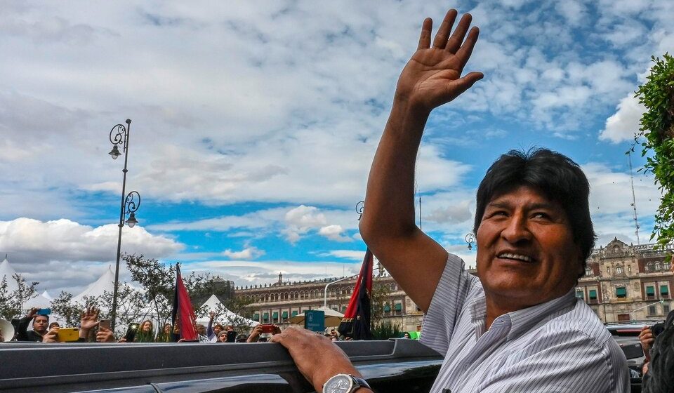 Evo Evo Morales candidato a Presidente