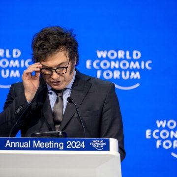 Desconcierto total en el Foro de Davos ante el insólito discurso de Javier Milei