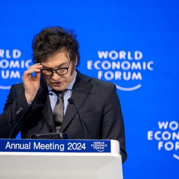 Desconcierto total en el Foro de Davos ante el insólito discurso de Javier Milei