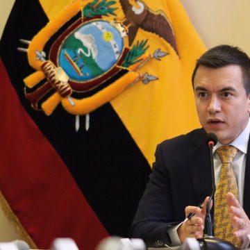 Ecuador: Noboa propone plebiscitar que los militares intervengan en seguridad interna