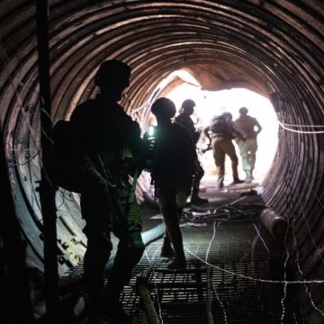 El Ejército israelí inundó túneles de Gaza