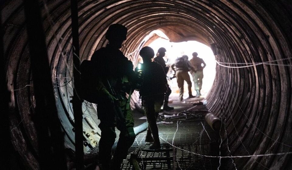 El Ejército israelí inundó túneles de Gaza