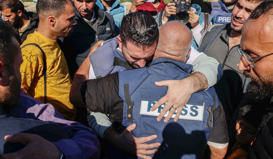 prensa gaza “Somos un blanco deliberado”