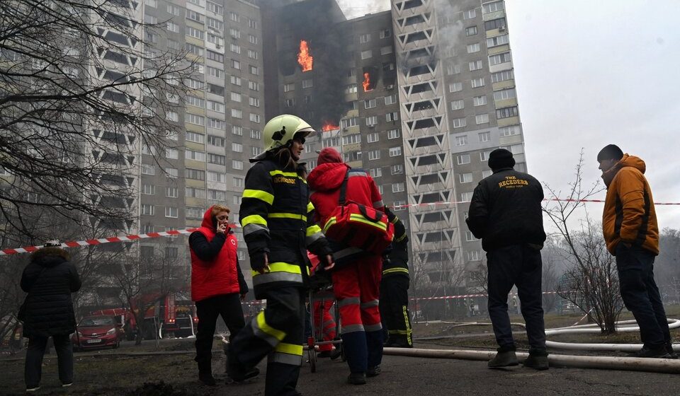 Rusia lanzó un ataque masivo en Ucrania