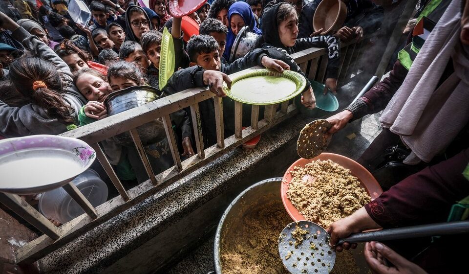 Medio Oriente: un cuarto de los gazatíes está al borde de la hambruna