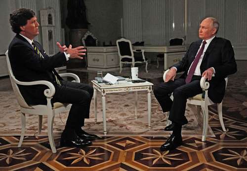 EU debe dejar de armar a Ucrania, indica Putin a periodista extranjero