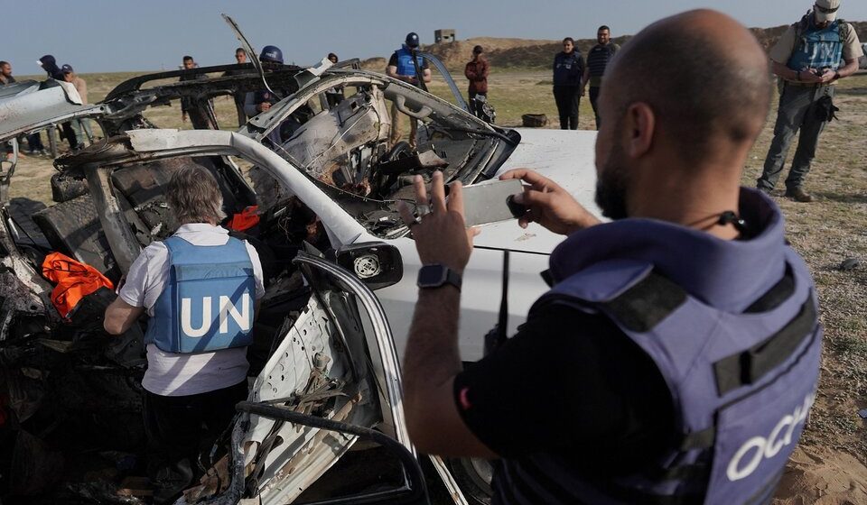 Israel destituyó a dos comandantes por el ataque a una ONG