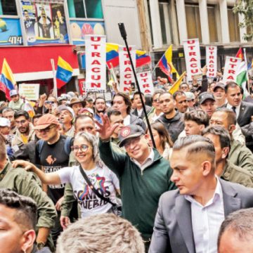 Todas las fotografías son de Hernán Ayala, @hernanayala__, 1º de Mayo, 2024. Un Primero de Mayo muy particular
