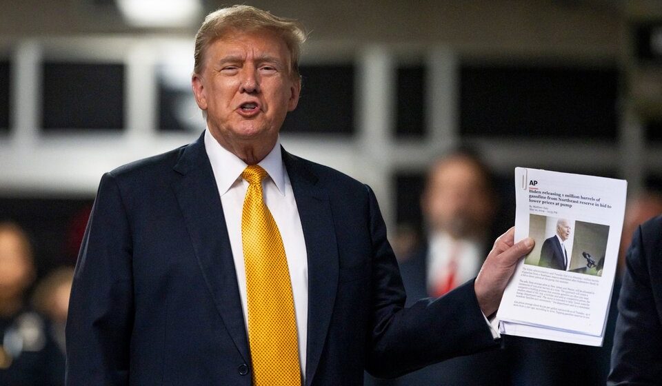 Juiicio Trump decidió no declarar en el cierre del juicio por sobornos a una exactriz porno
