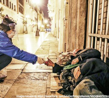 Imagen tomada de https://www.flickr.com/photos/fotografiamml/50150840737/in/photostream/ Asistencialismo: Maquillaje para empobrecidos e indigentes