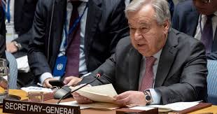 Apadrinan empresas de combustibles fósiles el caos climático: Guterres