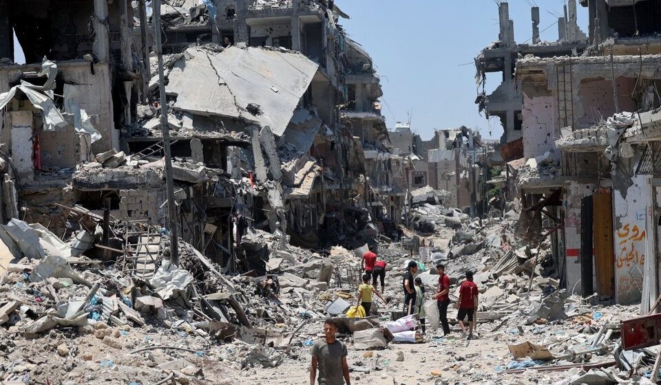 Gaza: volver al barrio en ruinas