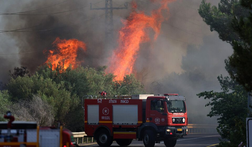Hezbolá atacó al ejército israelí con drones y cohetes