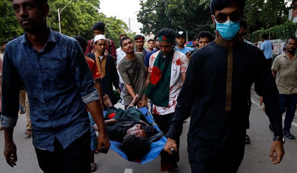 Bangladesh: al menos 93 muertos en protestas contra el gobierno