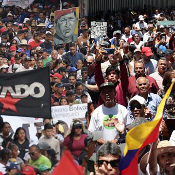 Venezuela: marchas a favor y en contra del gobierno