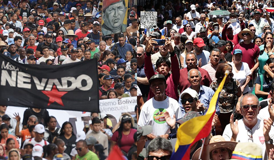 Marchas venezuela Venezuela: marchas a favor y en contra del gobierno