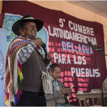 auga Cumbre del Agua: «No somos dueños, somos parte de la Pacha»