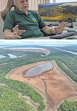 La Amazonia, en riesgo de sabanización por los incendios, alerta Carlos Nobre