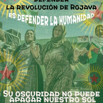 Imagen Defender Rojava “Defender la revolución de Rojava es defender la humanidad”