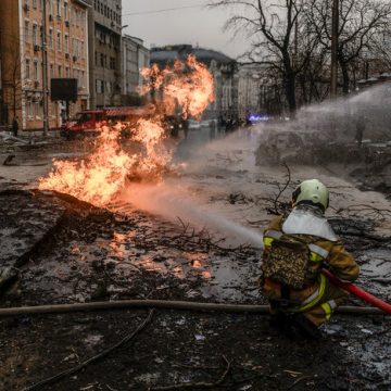 Rusia atacó Kiev con misiles norcoreanos
